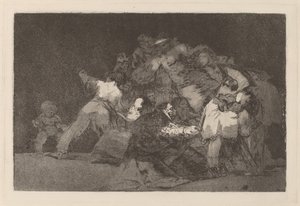 Disparat allmän (General Folly) av Francisco de Goya