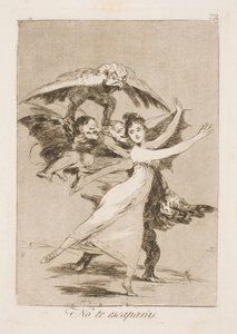 Du kommer inte att fly från oss av Francisco de Goya