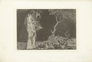 Rädslas dårskap Disparate de miedo Los Disparates (The follies) (serietitel) Los Proverbios (Ordspråken) (serietitel) av Francisco de Goya