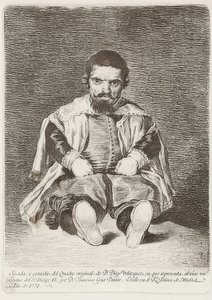 En dvärg (Un Enano). 1778 av Francisco de Goya