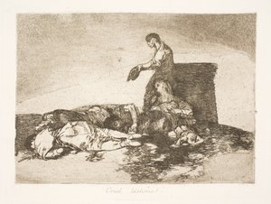 Elände! (48) av Francisco de Goya