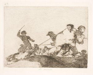 Han förtjänade det (29) av Francisco de Goya