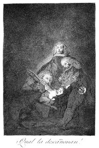 Hur de plockar henne!, 1799 av Francisco de Goya
