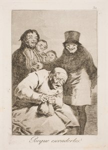 Varför rädda dem? av Francisco de Goya