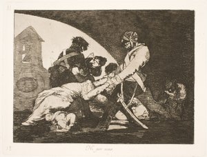 Inte från dem (11) av Francisco de Goya