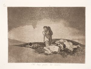 Ingen att hjälpa (60) av Francisco de Goya