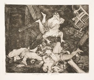 Krigets fasor (30) av Francisco de Goya