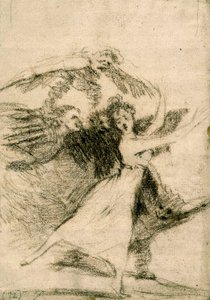 "Los Caprichos": Du kommer inte att fly av Francisco de Goya