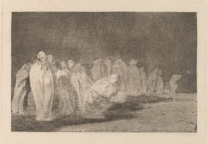 Los ensacados (Männen i säckar) av Francisco de Goya