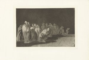 Män i fickor Los Ensacados Los Disparates (The follies) (serietitel) Los Proverbios (Ordspråken) (serietitel) av Francisco de Goya