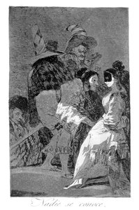 Ingen känner sig själv, 1799 av Francisco de Goya
