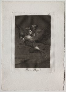 Åttio Caprices: Bon Voyage, 1793-1798. av Francisco de Goya