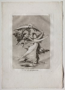 Ochenta Caprichos: Du kommer inte att fly, 1793-1798. av Francisco de Goya