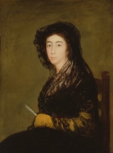 Porträtt av Dona Amalia Bonells de Costa, ca 1805