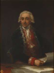 Porträtt av Juan de Villanueva av Francisco de Goya