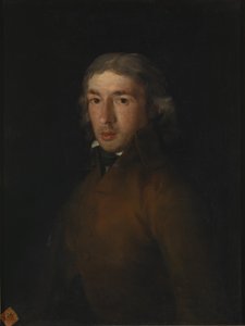 Porträtt av Leandro Fernández de Moratin av Francisco de Goya