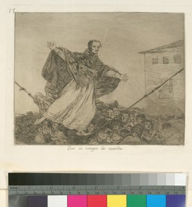Må sladden bryta, tavla 77 från Los Desastres de la Guerra (Krigets katastrofer), efter 1814-15, publicerad 1863 (etsning, akvatint eller lavis & torrnål) av Francisco de Goya