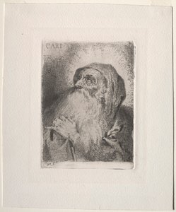 Den helige Franciskus av Paula Caritas, 1780. av Francisco de Goya