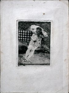 Förvaring av en brottsling kräver inte tortyr, c. 1810 av Francisco de Goya