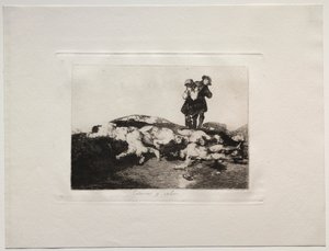 Krigets fasor: Begrav dem och håll tyst av Francisco de Goya