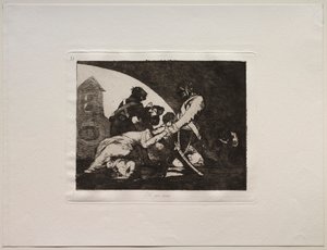 Krigets fasor: inte heller dessa. av Francisco de Goya