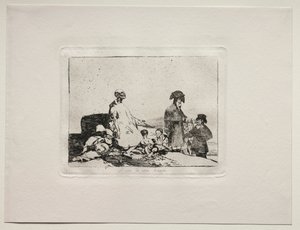 Krigets fasor: Kanske de är av en annan ras. av Francisco de Goya