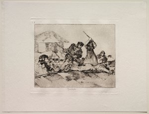Krigets fasor: Rabble av Francisco de Goya