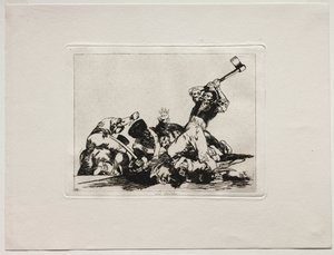 Krigets fasor: Samma. av Francisco de Goya