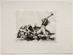 Krigets fasor: Samma av Francisco de Goya