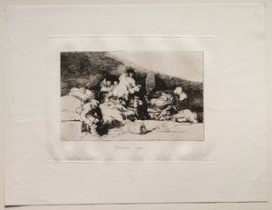 Krigets fasor: dessa också. av Francisco de Goya