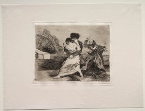 Krigets fasor: De gillar det inte av Francisco de Goya