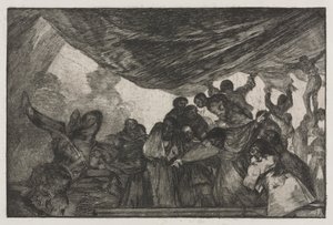 Ordspråken: Klar dårskap av Francisco de Goya