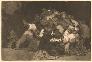 Ordspråken: General Folly, 1864. av Francisco de Goya