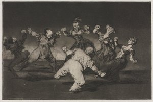 Ordspråken: Om Marion kommer att dansa, då måste hon ta konsekvenserna av Francisco de Goya
