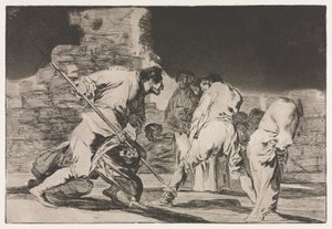 Ordspråken: Furyens dårskap av Francisco de Goya