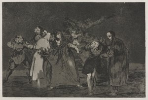 Ordspråken: Sår läker snabbare än förhastade ord av Francisco de Goya