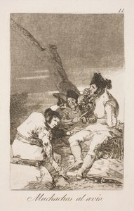 Att jobba pojkar av Francisco de Goya