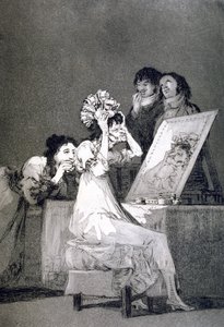 Till döden 1799 av Francisco de Goya