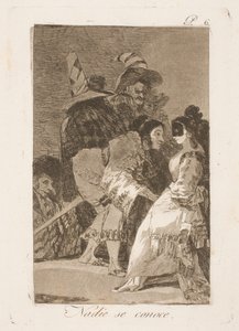 Vi känner inte varandra av Francisco de Goya
