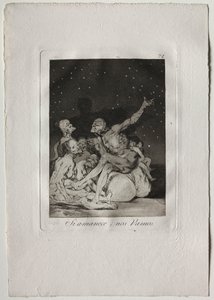 När dagen rasar kommer vi att vara lediga av Francisco de Goya