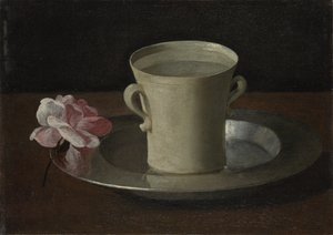 En kopp vatten och en ros, c.1630