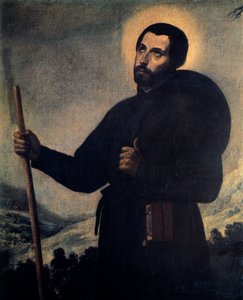Saint Francis Xavier (1506-1552) av Francisco de Zurbaran