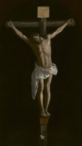 Korsfästelsen, 1627 av Francisco de Zurbaran