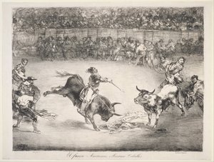 The Renowned American Mariano Cebellos av Francisco de Goya