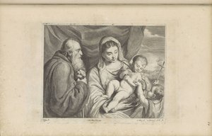 Maria med Kristusbarnet och den unge Johannes Döparen