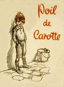Omslag till "Poil de Carotte (morotshuvud)" av Jules Renard (1894)