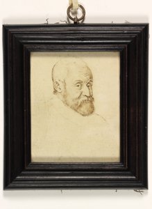 En gentleman som heter Henri Prince De Lorraine (penna och bläck på papper) av Franco Flemish School