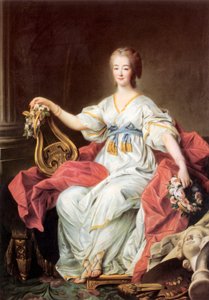 Porträtt av grevinnan Jeanne (Becu) du Barry