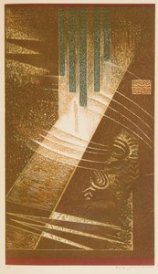 Illustration från "The Book of Truth of Speech" av Jean-Claude Mardrus av Francois Louis Schmied