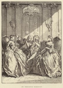 The Precious Ridicules (gravyr) av Francois (after) Boucher